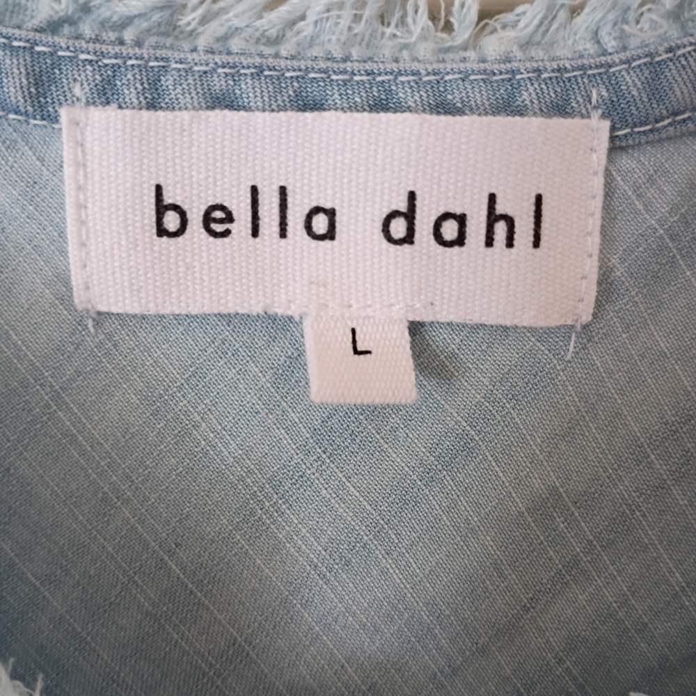 Bella Dahl Sky Blue A-Line Dress.Pit To Pit 19" - Picture 5 of 7